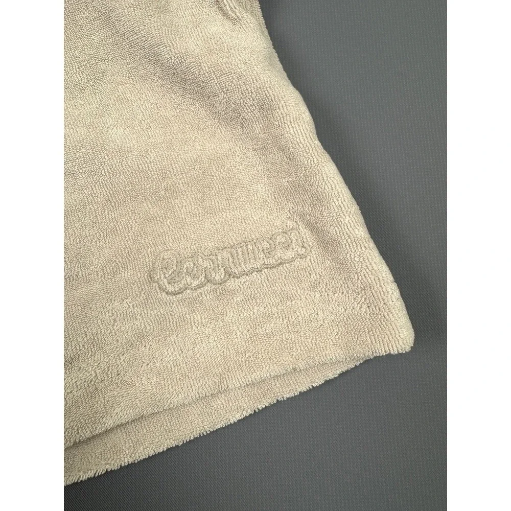 Cernucci Terry Towelling Relaxed Shorts Beige Large‎ New With Tags